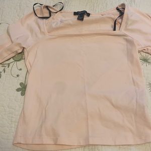 Long sleeve crop top